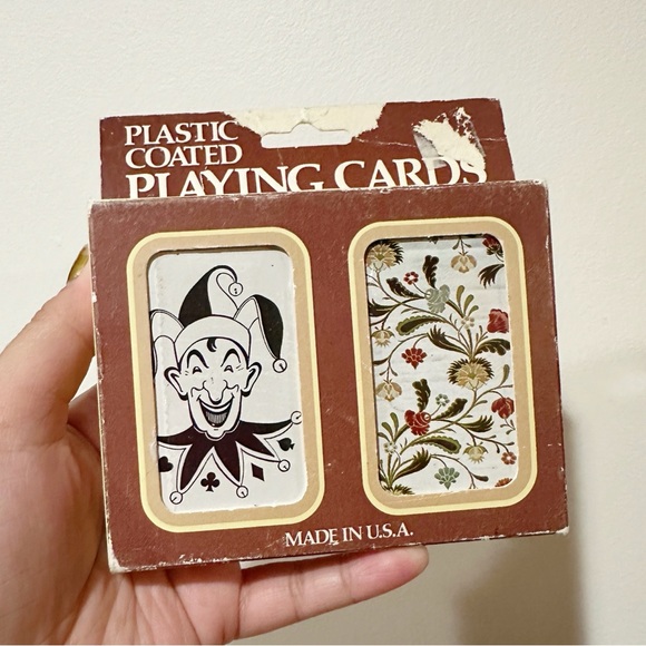 Vintage | Cell Phones & Accessories | Vintage Playing Cards Paisley ...